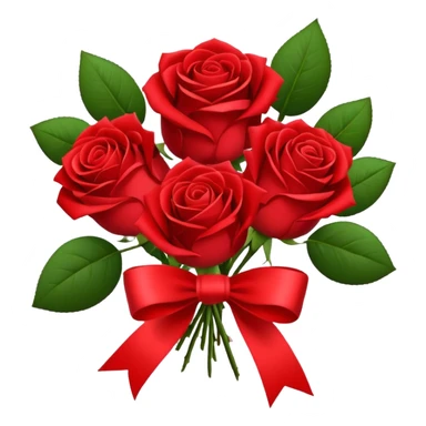 Bouquet of roses sticker
