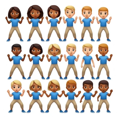 animation characters sticker