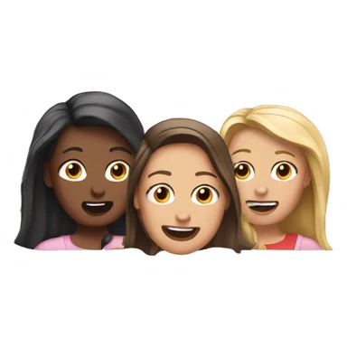 Friends gossiping  sticker