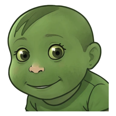 A down syndrome kid sticker