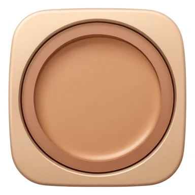 Brown makeup concealer sticker