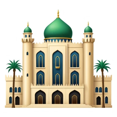 the prince's palace in Riyadh. sticker