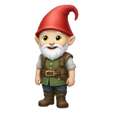 Gnome child sticker