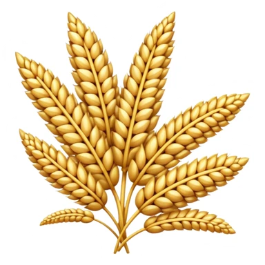 ears of grain sticker