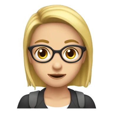 Hailey welch with a speech bubble that says "hawk tuah" sticker