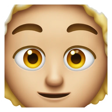 Super eye roll emoji sticker