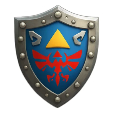 Hylian shield sticker
