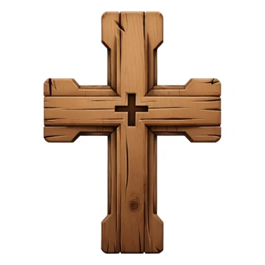 the cross sticker