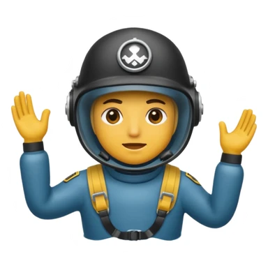 Crea un emoji de un soldador subacuatico sticker