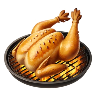 grilled chicken sticker
