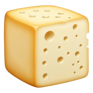 white cheese sticker