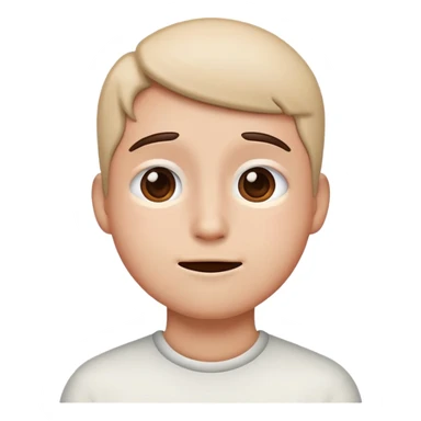 Happy but sad sticker