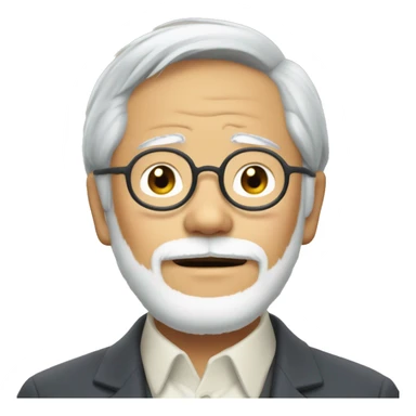 Hayao Miyazaki sticker