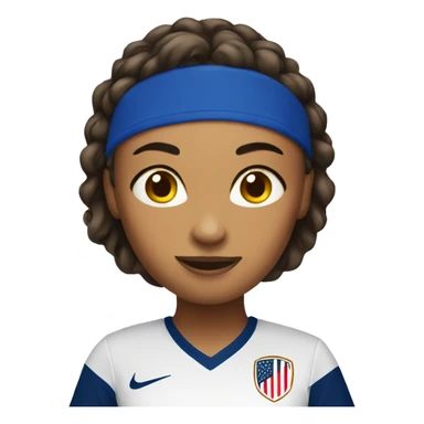 USA woman soccer sticker