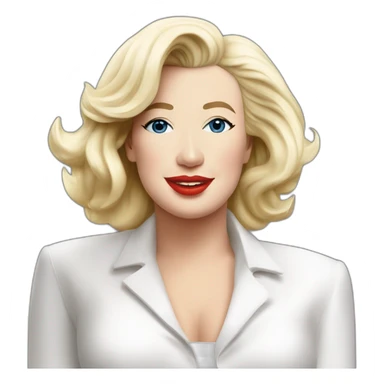 Marine Le Pen Marilyn Monroe sticker