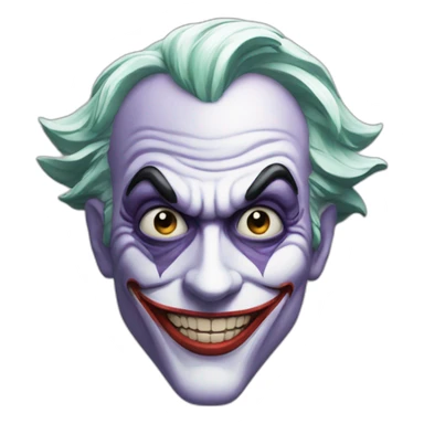 Joker Face sticker