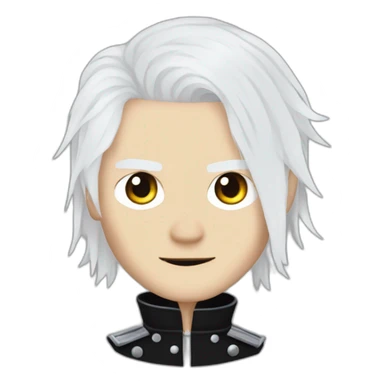 Gerard way white hair welcome to the black parade sticker