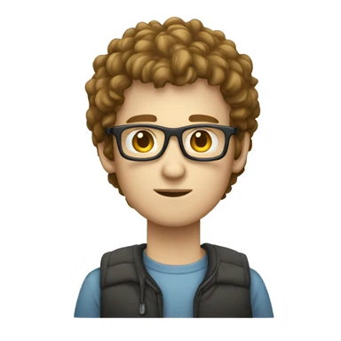  a programmer with a MacBook that has a short French crop cut and white skin, not curly hair - such an emoji would seem to be useful for an avatar sticker