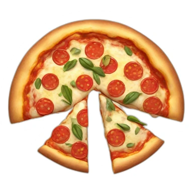 pizza with a pile of seeds on it sticker