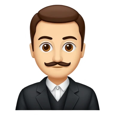 yuvarlak gözlüklü hayvan  sticker