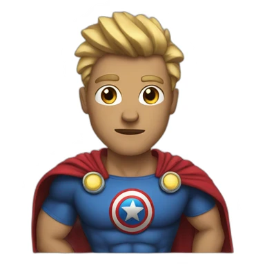 Not a super hero sticker