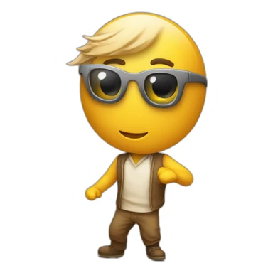 Chat faisant du pôle dance sticker