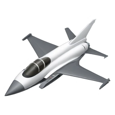 A turbo jet with gray colour like icon sticker