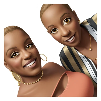 happy moment with jewelry sticker