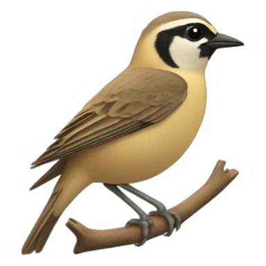 Morning lark sticker