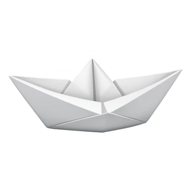 paper boat sticker