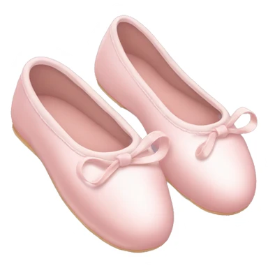 Pale pink ballet shoes sticker