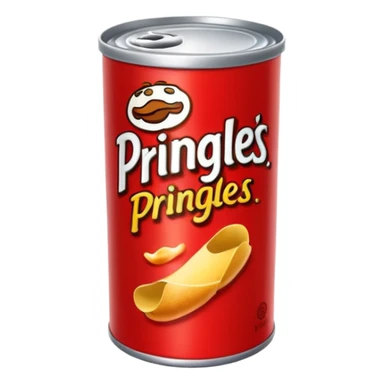 The pringles logo sticker