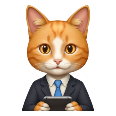 teacher cat tech smart appearance  sticker
