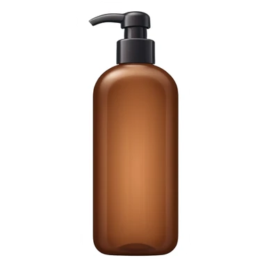 bink and brown shampoo bottle sticker