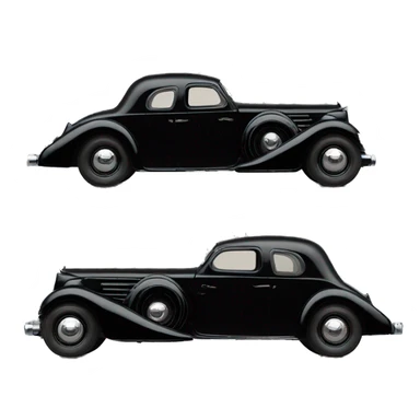 Batman’s 1936 Cord 810/812 black  sticker