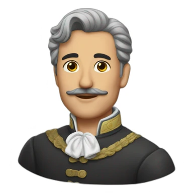 gay don jose de san martin sticker