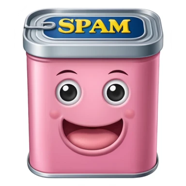 Rectangular Can of SPAM sticker