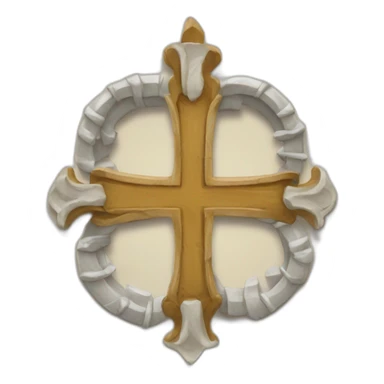 Croix chrétienne sticker