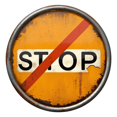 Stop hate (road sign) sticker