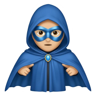 blue Cloaked night guards sticker