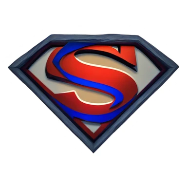 Superman logo sticker