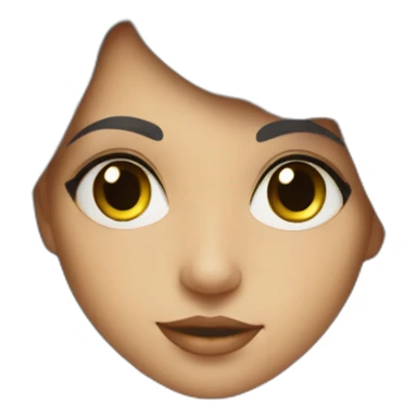 Girl with the kaleidoscope eyes sticker