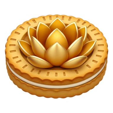 lotus biscuit sticker
