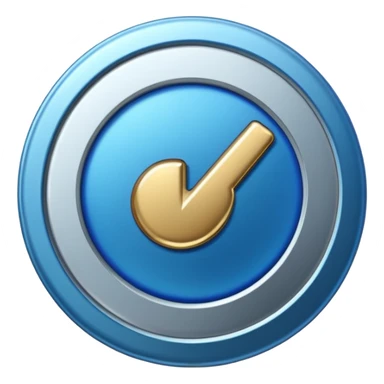 Make me a Instagram blue tick emoji full realistic more like genuine verified badge sticker