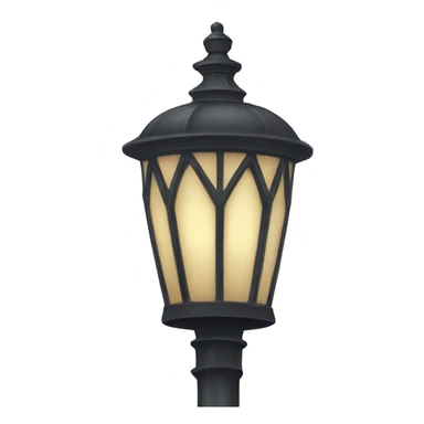 old lamp post sticker