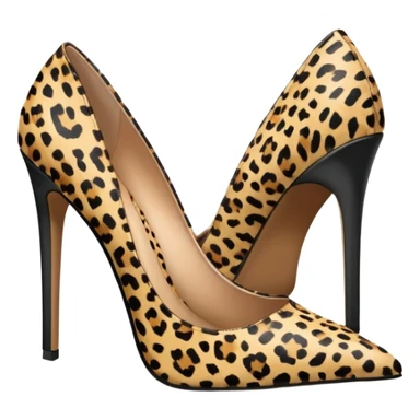 leopard pumps sticker