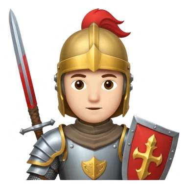 Monty pyton knight sticker