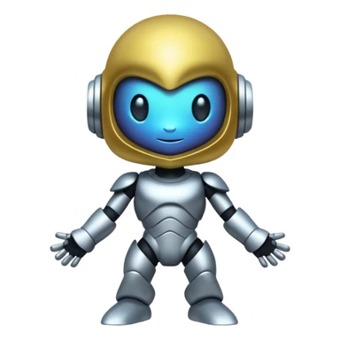 tiny cyber Fakémon full body sticker