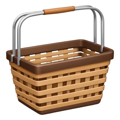 empty shoping basket sticker
