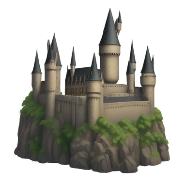 The Harry Potter castle sticker